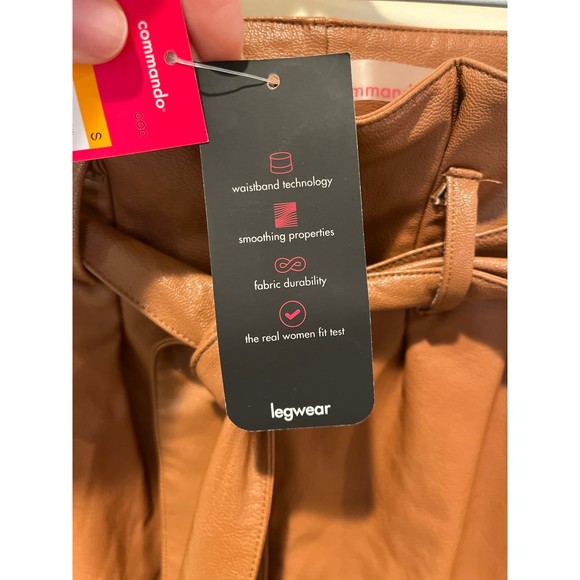 Commando Faux leather Paperbag Pants NWT - Picture 7 of 7